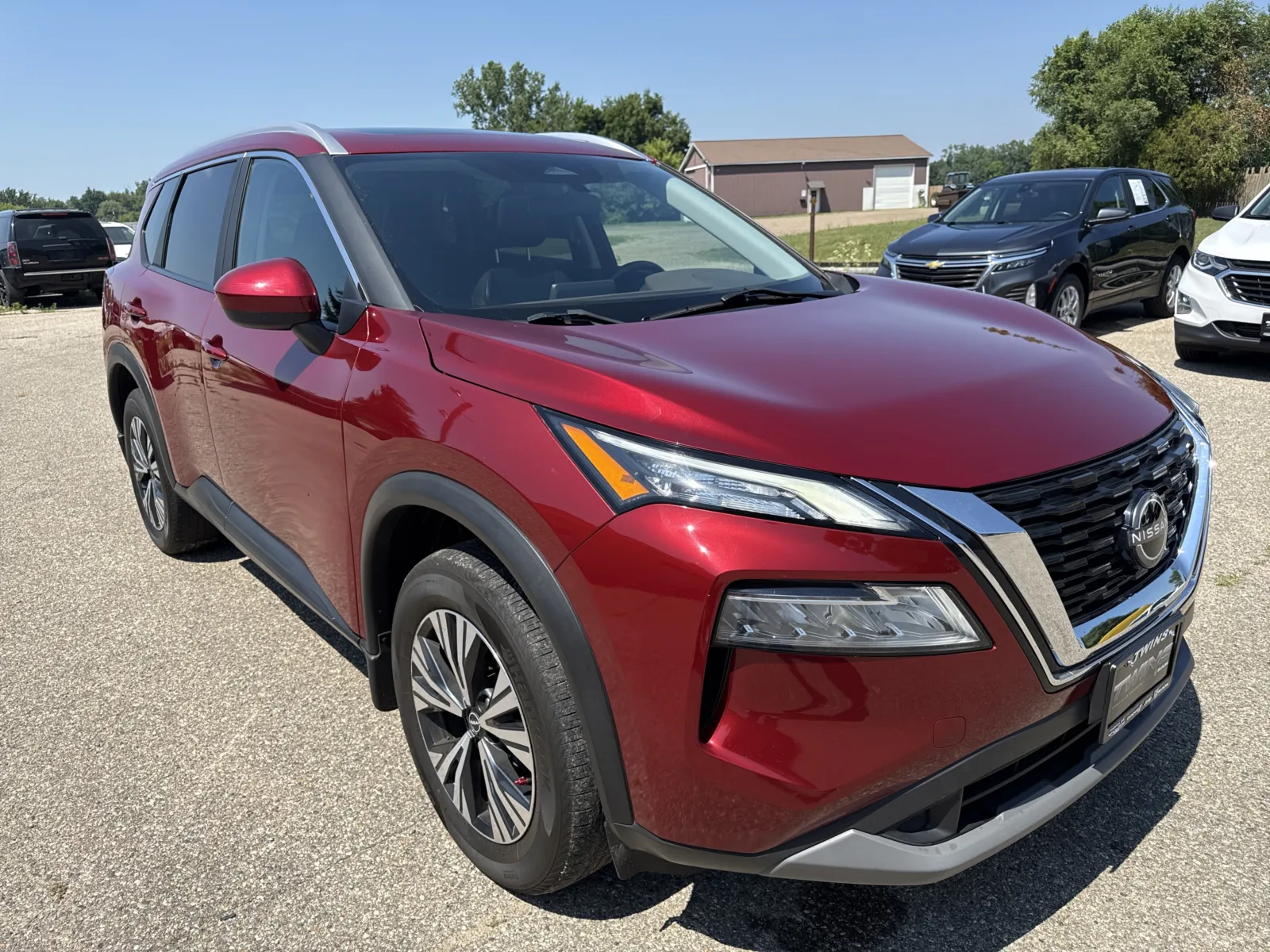 Red 2023 Nissan Rogue SV for sale in Wayland, MI