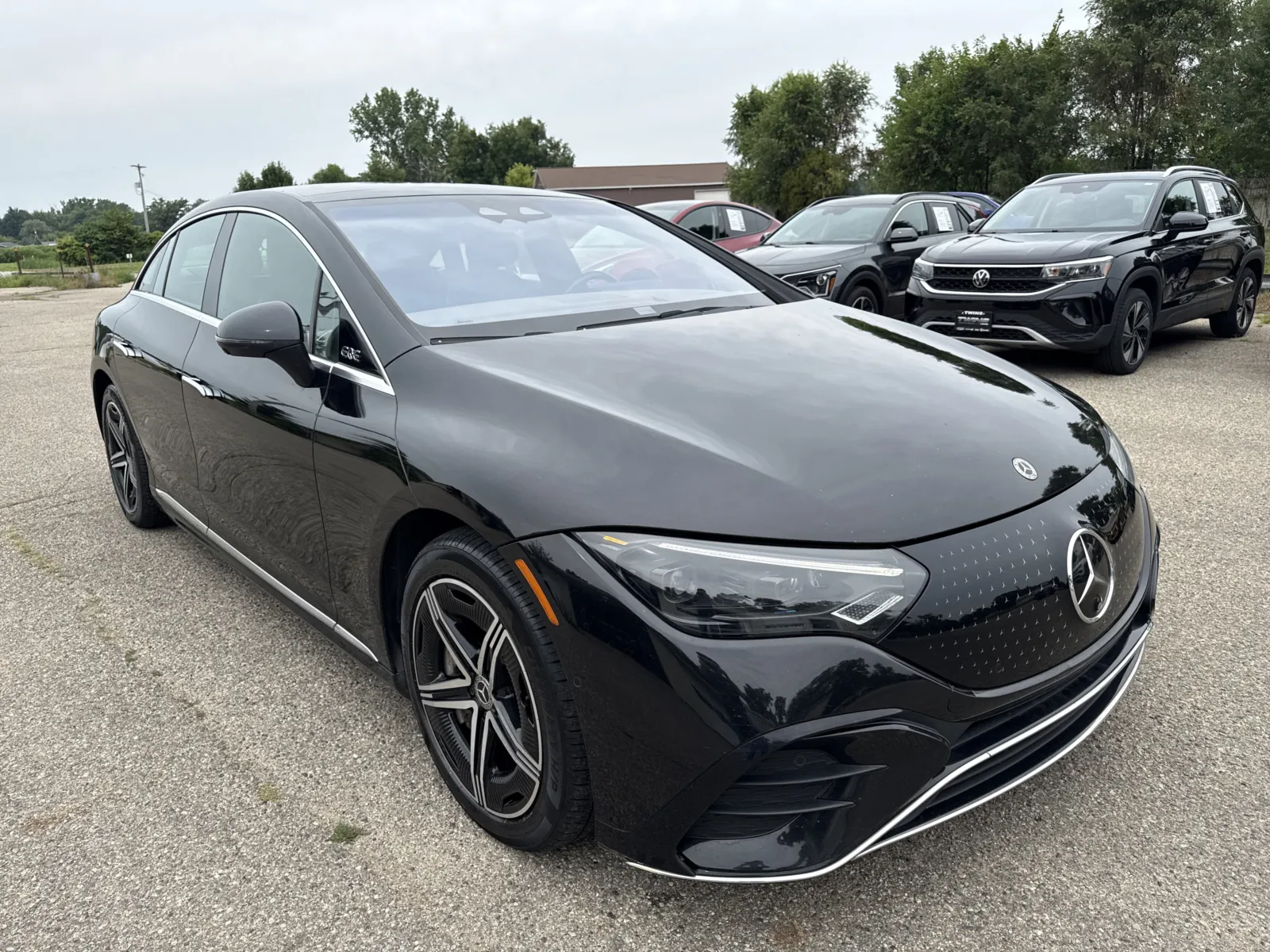 Black 2023 Mercedes-Benz EQE 350 for sale in Wayland, MI