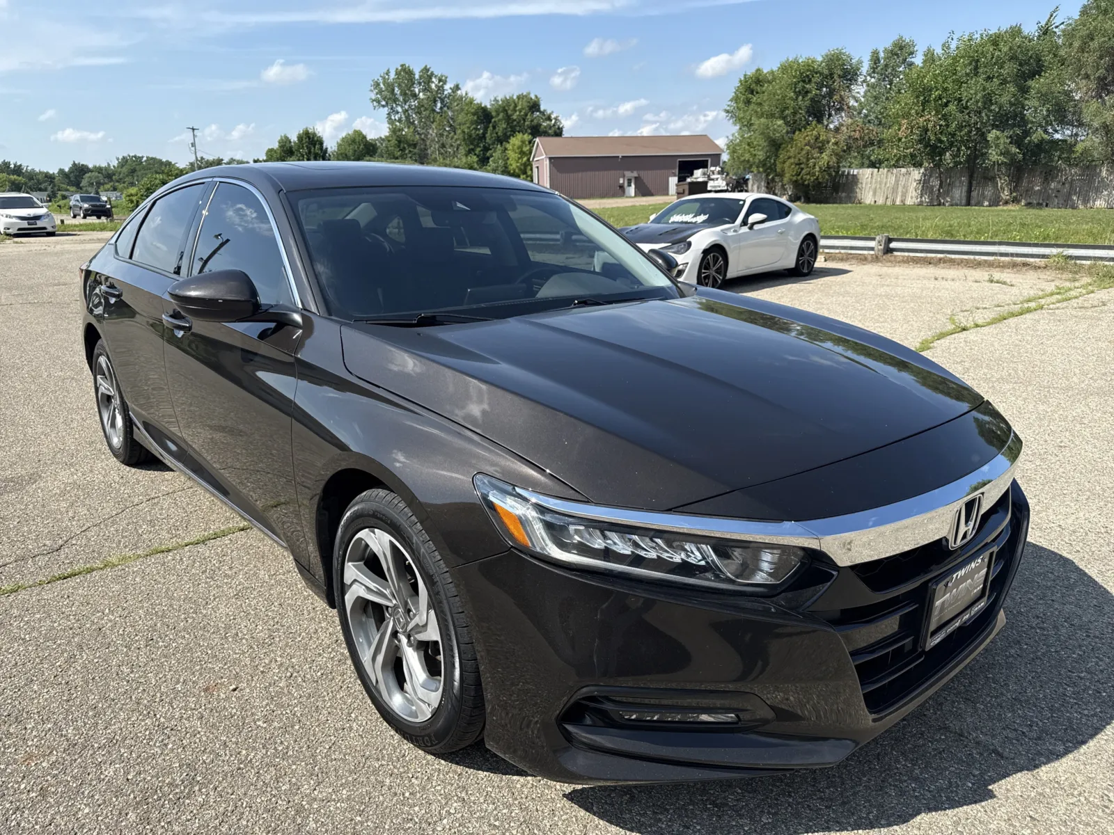 Black 2018 Honda Accord Sedan EX-L Navi 1.5T for sale in Wayland, MI