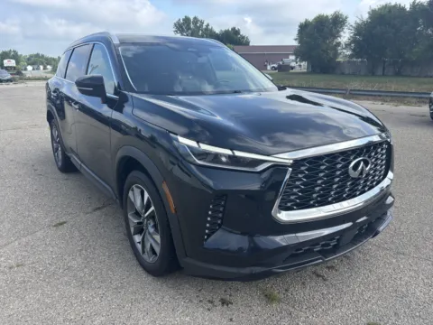 Black 2023 INFINITI QX60 LUXE for sale in Wayland, MI