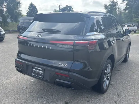 Another view of 2023 INFINITI QX60 LUXE for sale in Wayland, MI at Twins Chrysler Dodge Jeep Ram