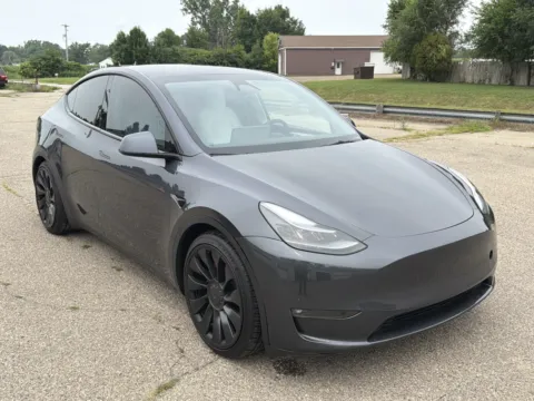 Blue 2023 Tesla Model Y Performance for sale in Wayland, MI