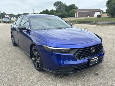Blue 2023 Honda Accord Hybrid Sport for sale in Wayland, MI