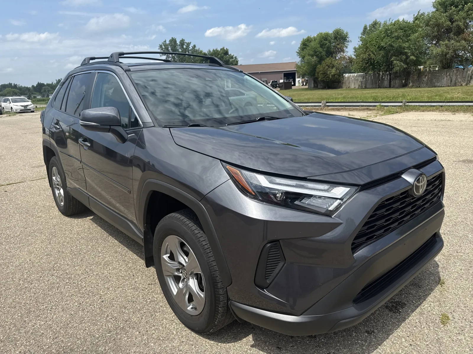 Gray 2024 Toyota RAV4 XLE for sale in Wayland, MI