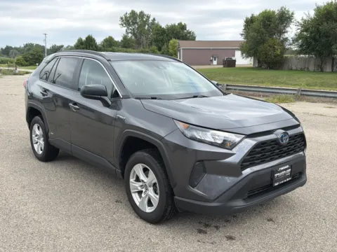 Gray 2021 Toyota RAV4 Hybrid LE for sale in Wayland, MI