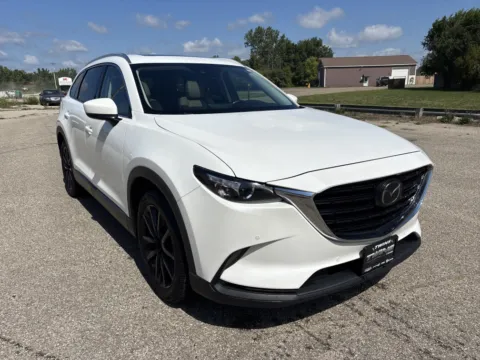 White 2022 Mazda CX-9 Touring Plus for sale in Wayland, MI