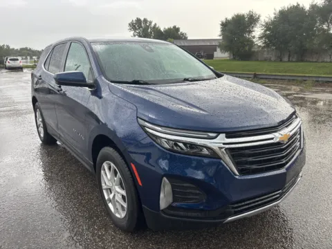 Blue 2022 Chevrolet Equinox LT for sale in Wayland, MI