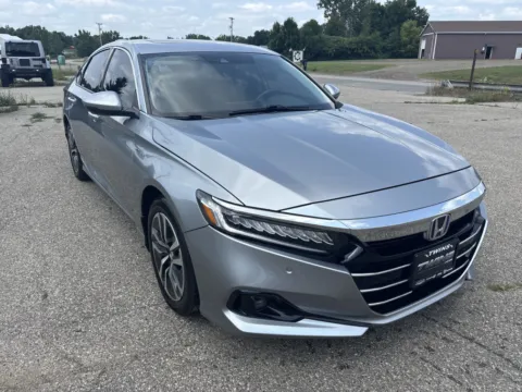 Gray 2022 Honda Accord Hybrid EX-L for sale in Wayland, MI