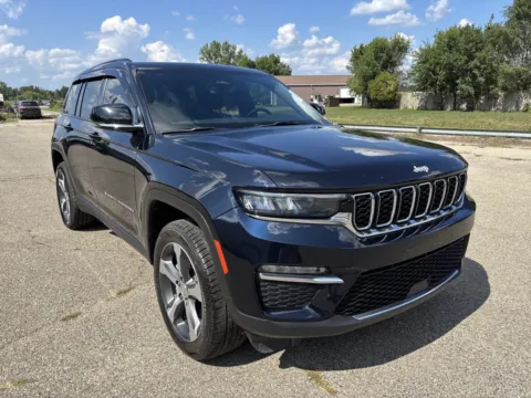 Blue 2024 Jeep Grand Cherokee Limited for sale in Wayland, MI