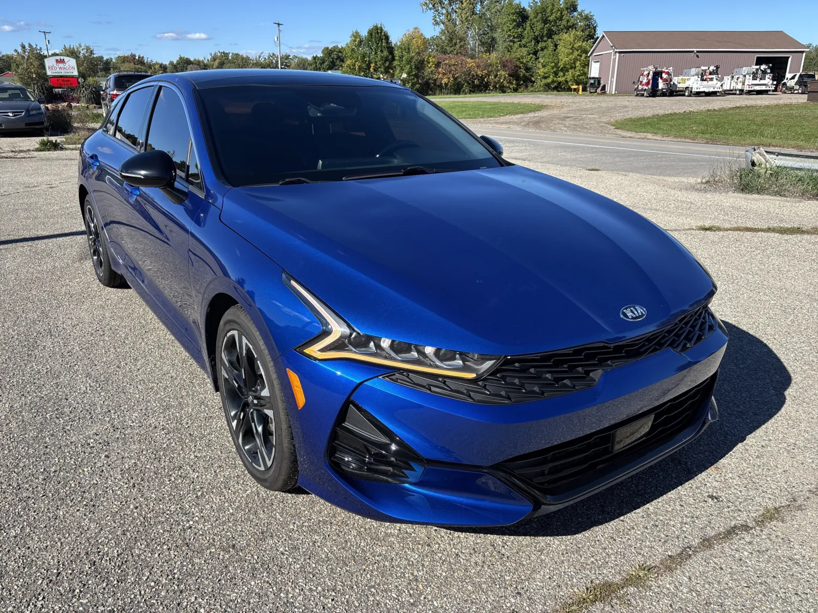 Blue 2021 Kia K5 GT-Line for sale in Wayland, MI