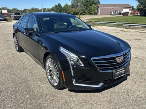 Black 2018 Cadillac CT6 Premium Luxury AWD for sale in Wayland, MI