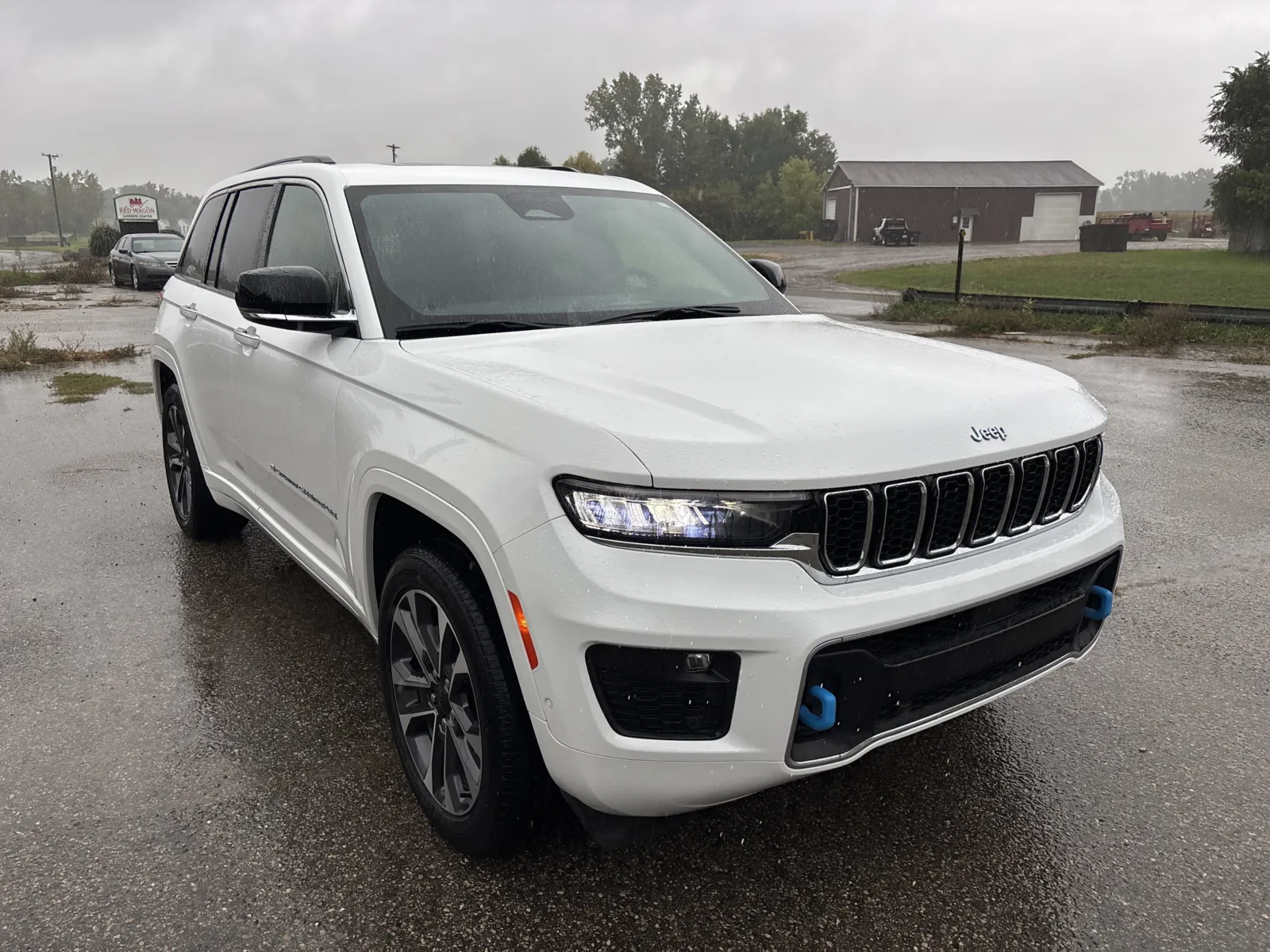 White 2024 Jeep Grand Cherokee 4xe Overland for sale in Wayland, MI
