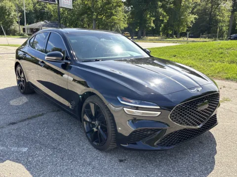 Another view of 2023 Genesis G70 2.0T for sale in Wayland, MI at Twins Chrysler Dodge Jeep Ram