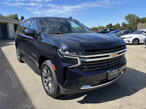 Blue 2021 Chevrolet Suburban LT for sale in Wayland, MI