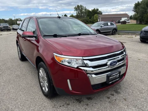 Red 2013 Ford Edge Limited for sale in Wayland, MI