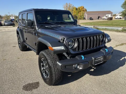 Gray 2024 Jeep Wrangler 4xe Rubicon for sale in Wayland, MI