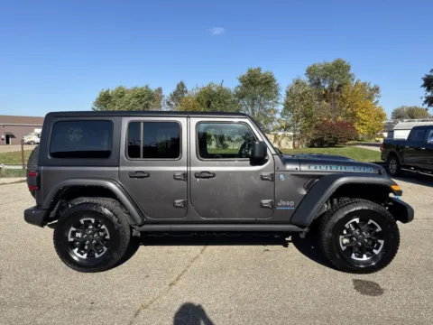Photos of 2024 Jeep Wrangler 4xe Rubicon for sale in Wayland, MI at Twins Chrysler Dodge Jeep Ram