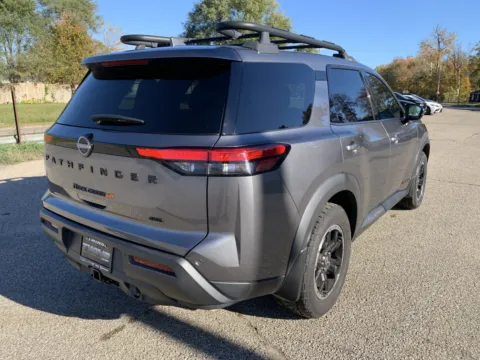 Another view of 2024 Nissan Pathfinder Rock Creek for sale in Wayland, MI at Twins Chrysler Dodge Jeep Ram