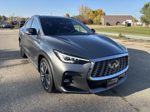 Gray 2023 INFINITI QX55 ESSENTIAL for sale in Wayland, MI