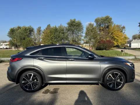Photos of 2023 INFINITI QX55 ESSENTIAL for sale in Wayland, MI at Twins Chrysler Dodge Jeep Ram