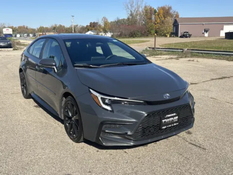 Black 2023 Toyota Corolla XSE for sale in Wayland, MI