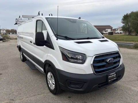 White 2024 Ford E-Transit Cargo Van T350 for sale in Wayland, MI