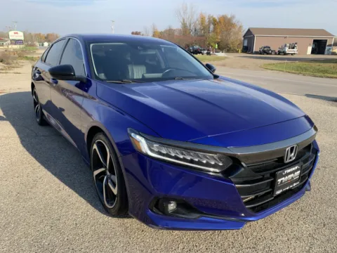 Blue 2022 Honda Accord Sedan Sport SE for sale in Wayland, MI