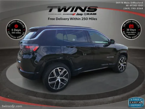 Another view of 2024 Jeep Compass Limited for sale in Wayland, MI at Twins Chrysler Dodge Jeep Ram