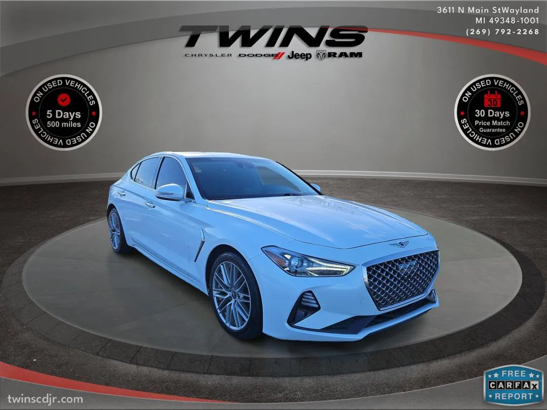 White 2021 Genesis G70 2.0T for sale in Wayland, MI