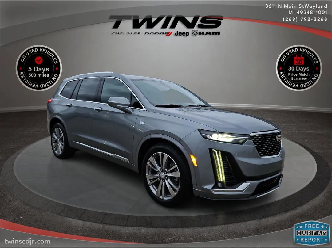 Silver 2023 Cadillac XT6 FWD Premium Luxury for sale in Wayland, MI