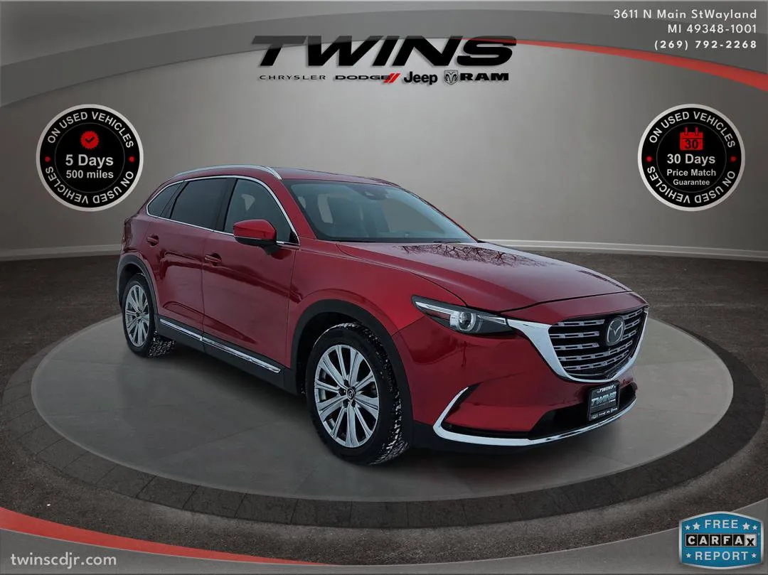 Red 2022 Mazda CX-9 Signature for sale in Wayland, MI