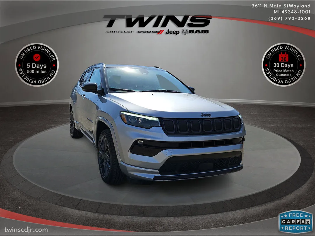 Silver 2022 Jeep Compass High Altitude for sale in Wayland, MI