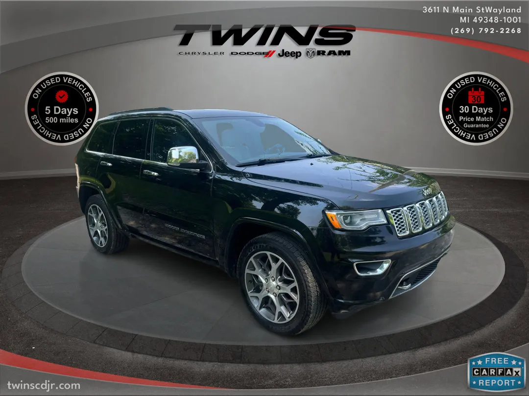 2020 Jeep Grand Cherokee Overland for sale in Wayland, MI