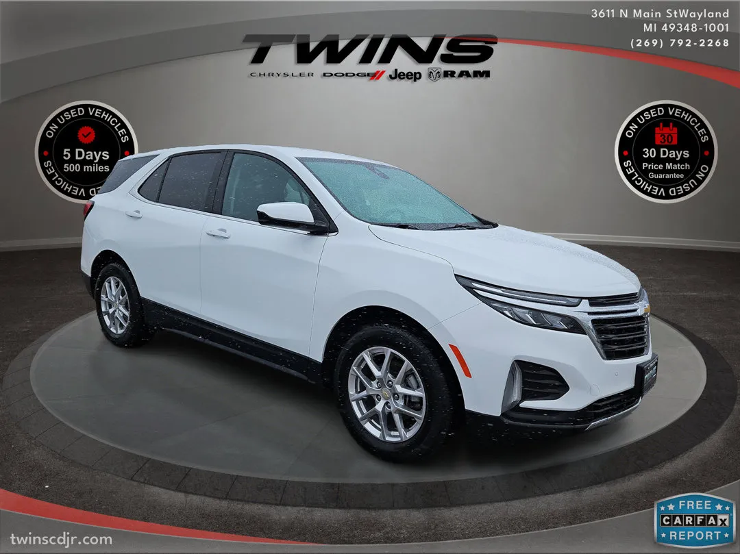 White 2023 Chevrolet Equinox LT for sale in Wayland, MI