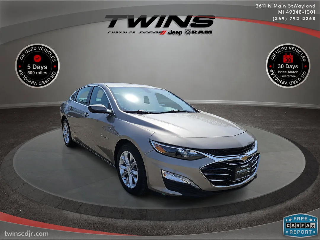 Gray 2022 Chevrolet Malibu LT for sale in Wayland, MI