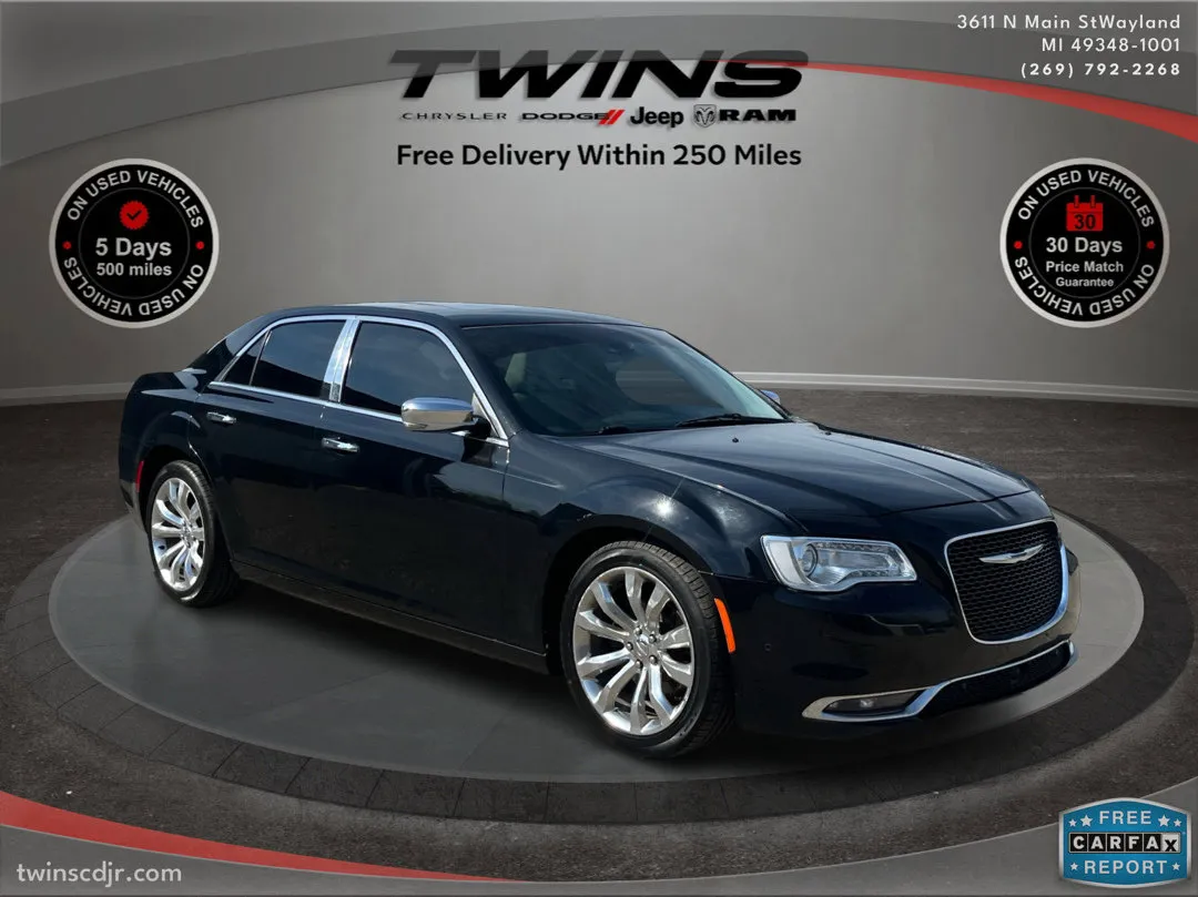 Black 2015 Chrysler 300 C for sale in Wayland, MI