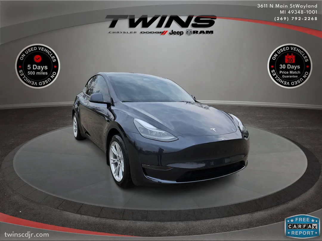 Gray 2024 Tesla Model Y BASE for sale in Wayland, MI