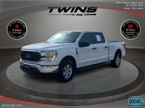 White 2021 Ford F-150 XLT CREW for sale in Wayland, MI
