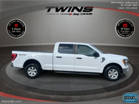 White 2021 Ford F-150 XLT CREW for sale in Wayland, MI