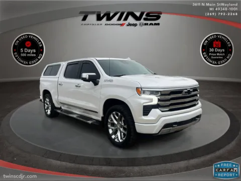 Photos of 2022 Chevrolet Silverado 1500 High Country for sale in Wayland, MI at Twins Chrysler Dodge Jeep Ram