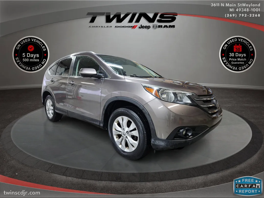 Gray 2013 Honda CR-V EX-L for sale in Wayland, MI