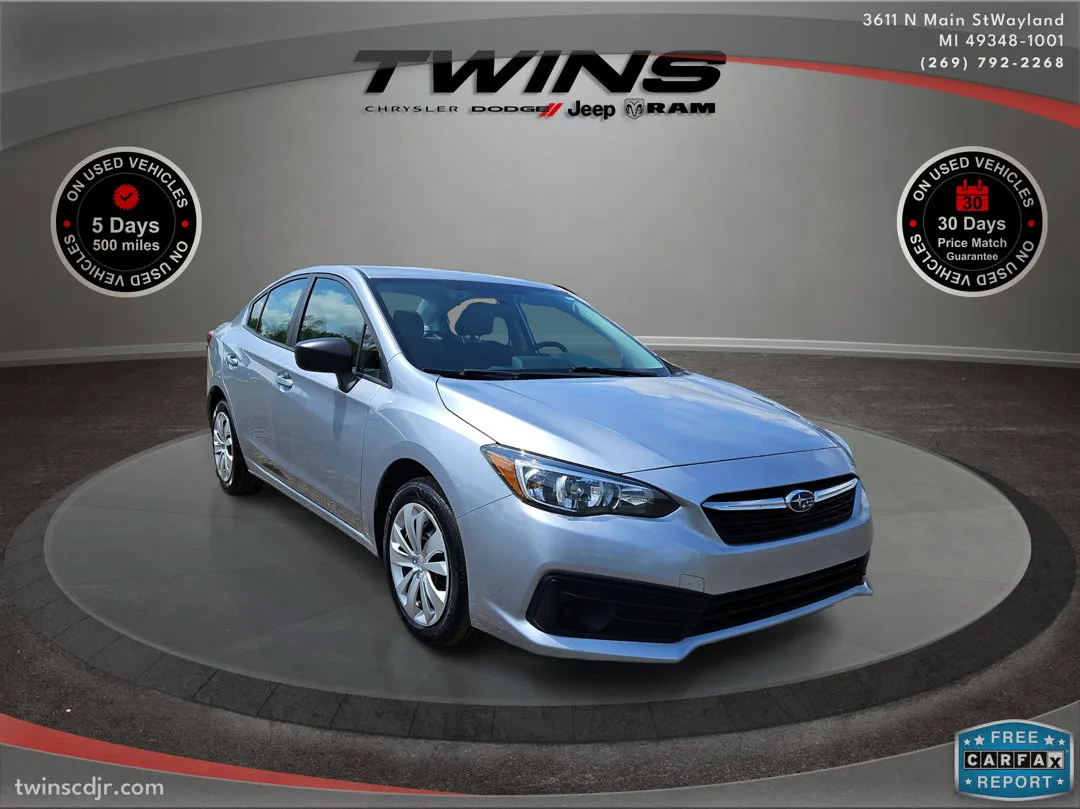 Silver 2022 Subaru Impreza BASE for sale in Wayland, MI