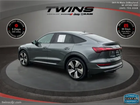 More photos of 2021 Audi e-tron Sportback Prestige at Twins Chrysler Dodge Jeep Ram, MI