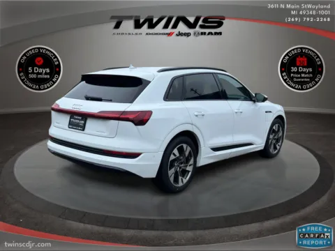 Photos of 2021 Audi e-tron Premium for sale in Wayland, MI at Twins Chrysler Dodge Jeep Ram