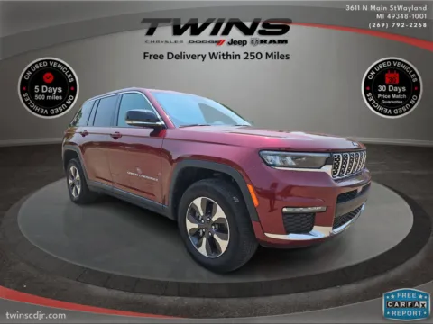 Red 2024 Jeep Grand Cherokee 4xe 4XE for sale in Wayland, MI