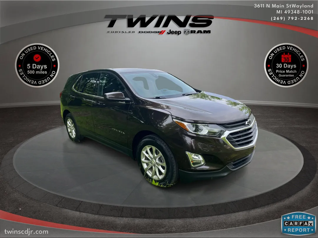 Brown 2020 Chevrolet Equinox LT for sale in Wayland, MI