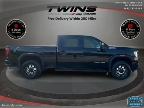 Photos of 2023 GMC Sierra 3500HD AT4 for sale in Wayland, MI at Twins Chrysler Dodge Jeep Ram