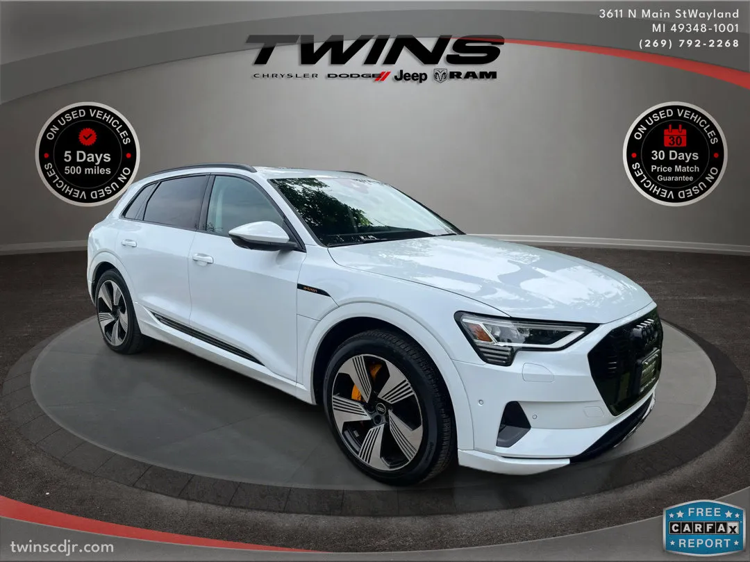 White 2022 Audi e-tron Premium Plus for sale in Wayland, MI