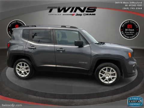 Photos of 2022 Jeep Renegade Latitude for sale in Wayland, MI at Twins Chrysler Dodge Jeep Ram
