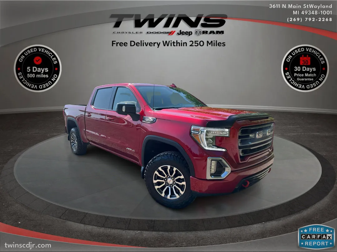Red 2021 GMC Sierra 1500 AT4 for sale in Wayland, MI